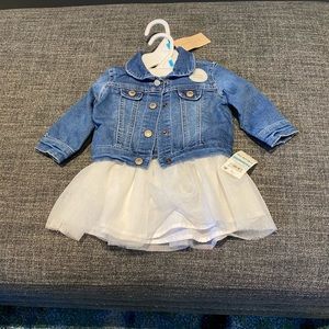 Brand New, Never Worn Jean Dress Set